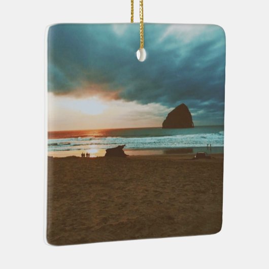 Ornement En Céramique Cap Kiwanda - Ville Pacifique - OU (Droite)