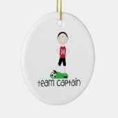 Ornement En Céramique Capitaine d'équipe (Droite)