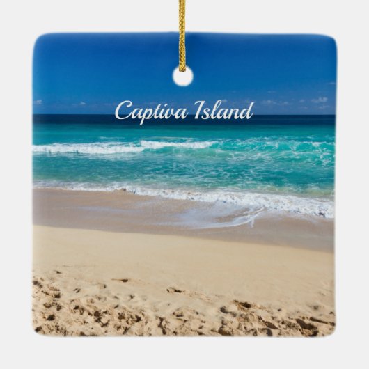 Ornement En Céramique Captiva Island (Dos)