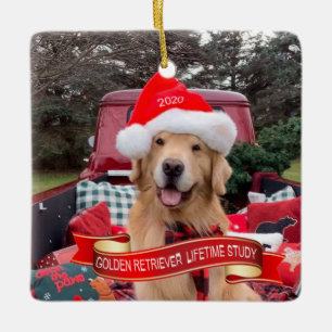 Ornement en céramique Carré 2020