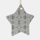 Ornement En Céramique Carreaux de pierre blanche grise Mosaïque Motif (Droite)