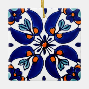 Ornement En Céramique Carrelage Talavera Mexicaine No 1