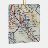 Ornement En Céramique Carte des Salinas CA 50 (Droite)