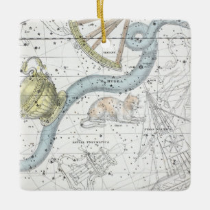 Ornement En Céramique Carte du plat XXVI de constellations
