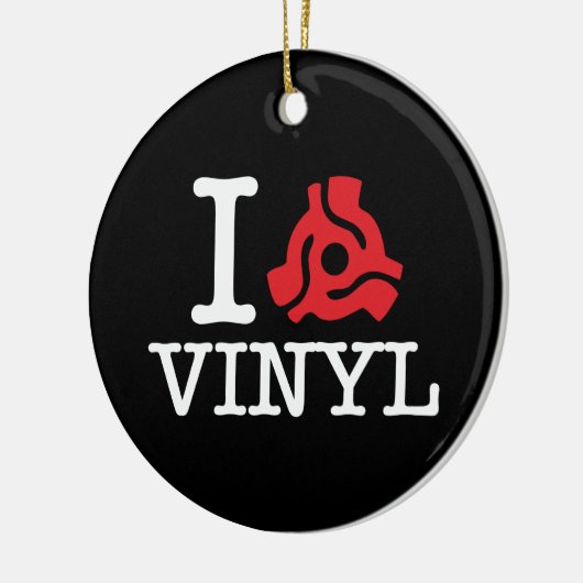 Ornement En Céramique Carte I 45 Vinyl (Gauche)