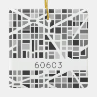 Carte urbaine Code postal Design architectural mod