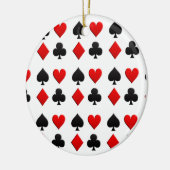 Ornement En Céramique Cartes de jeu (Gauche)