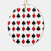 Ornement En Céramique Cartes de jeu (Gauche)
