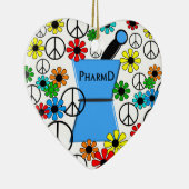 Ornement En Céramique Cas d'iPhone et d'électronique de PharmD (Droite)