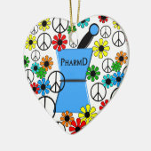 Ornement En Céramique Cas d'iPhone et d'électronique de PharmD (Gauche)