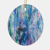 Ornement En Céramique Cascade abstraite (Gauche)