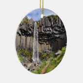 Ornement En Céramique Cascade de Svartifoss, Islande (Droite)