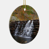 Ornement En Céramique Cascade du parc national Laurel Hill I (Droite)