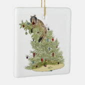 ORNEMENT EN CÉRAMIQUE CAT TREE ORNAMENT (Droite)