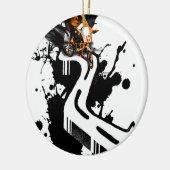 Ornement En Céramique Cavalier extrême de BMX (Gauche)