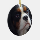 Ornement en céramique Cavalier Tri-Color (Droite)