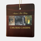 Ornement En Céramique Cavernes d'ABH Carlsbad (Gauche)