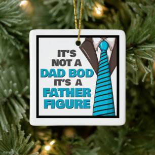 Ornement En Céramique Ce n'est pas un papa Bod C'est un père Figure