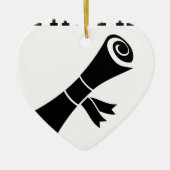 Ornement En Céramique Ce PhD n'est l'aucun BS (Devant)