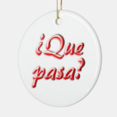 Ornement En Céramique Ce qui est (Gauche)