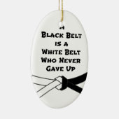 Ornement En Céramique Ceinture noire (Droite)