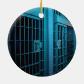 ORNEMENT EN CÉRAMIQUE CELLULE DE PRISON (Dos)
