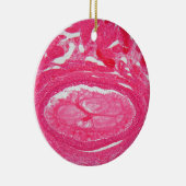 Ornement En Céramique Cellules d'ovaire sous le microscope (Droite)