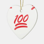 Ornement En Céramique cent émoticônes (Gauche)