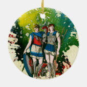 Ornement En Céramique Centuriens par Michael Moffa (Dos)