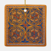 Ornement En Céramique Cercles médiévaux (Dos)