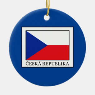 Ornement En Céramique Ceska Republika