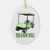 Ornement En Céramique C'est comment je roule (Droite)