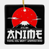 Ornement En Céramique C'est une chose drôle que vous ne comprendrez pas  (Devant)