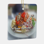 Ornement En Céramique Ceviche péruvien ! (Droite)