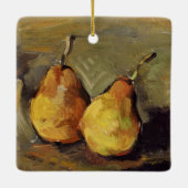 Ornement En Céramique Cezanne - Deux poires (Dos)