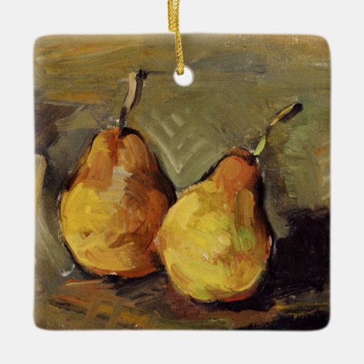 Ornement En Céramique Cezanne - Deux poires (Devant)