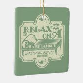 Ornement En Céramique Chaise Longue (Droite)