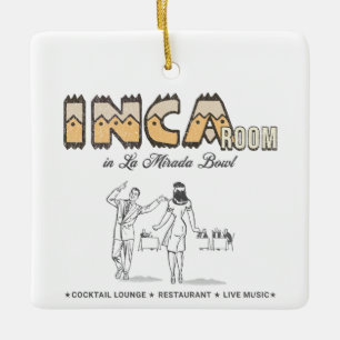 Ornement En Céramique Chambre INCA à La Mirada Bowl vintage