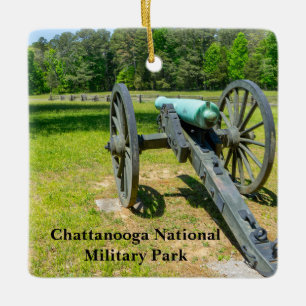 Ornement En Céramique Champ de bataille national de Chattanooga