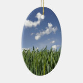 Ornement En Céramique Champ de jeune maïs (Droite)