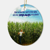 Ornement En Céramique Champ des rêves (Gauche)