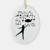 Ornement En Céramique Chant sous la pluie (Droite)