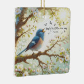 Ornement En Céramique Chantez À L'Éternel Un Nouveau Psaume De Chanson 9 (Droite)