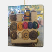 Ornement En Céramique Chapellerie colombienne en parc (Gauche)