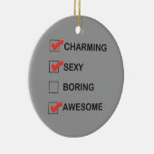 Ornement En Céramique Charme (Droite)