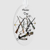 Ornement en céramique, chasse, armes, cadeaux de c (devant)