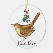 Ornement En Céramique Chasse du roitelet (Gauche)