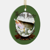 Ornement En Céramique Chasseur musqué 1 (Droite)