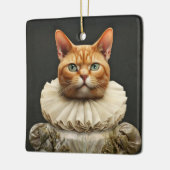 Ornement En Céramique Chat royal (Gauche)