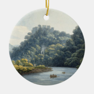 Ornement En Céramique Château de Goodrich sur le montage en étoile (la